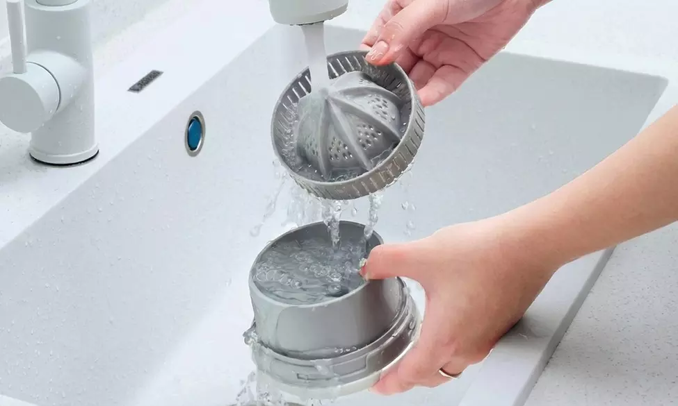 Kabellose, wiederaufladbare Zitruspresse mit USB-Anschluss