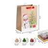 Image 7: Set mit 18 3D-Weihnachts-Teelichtern – inklusive Geschenktasche