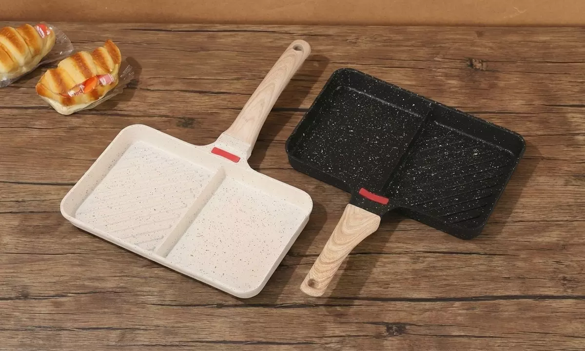 Dual Zone Non-Stick Grill Pan