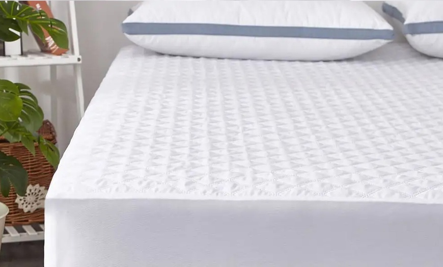 Image 2: Waterdichte, gewatteerde matrasbeschermer