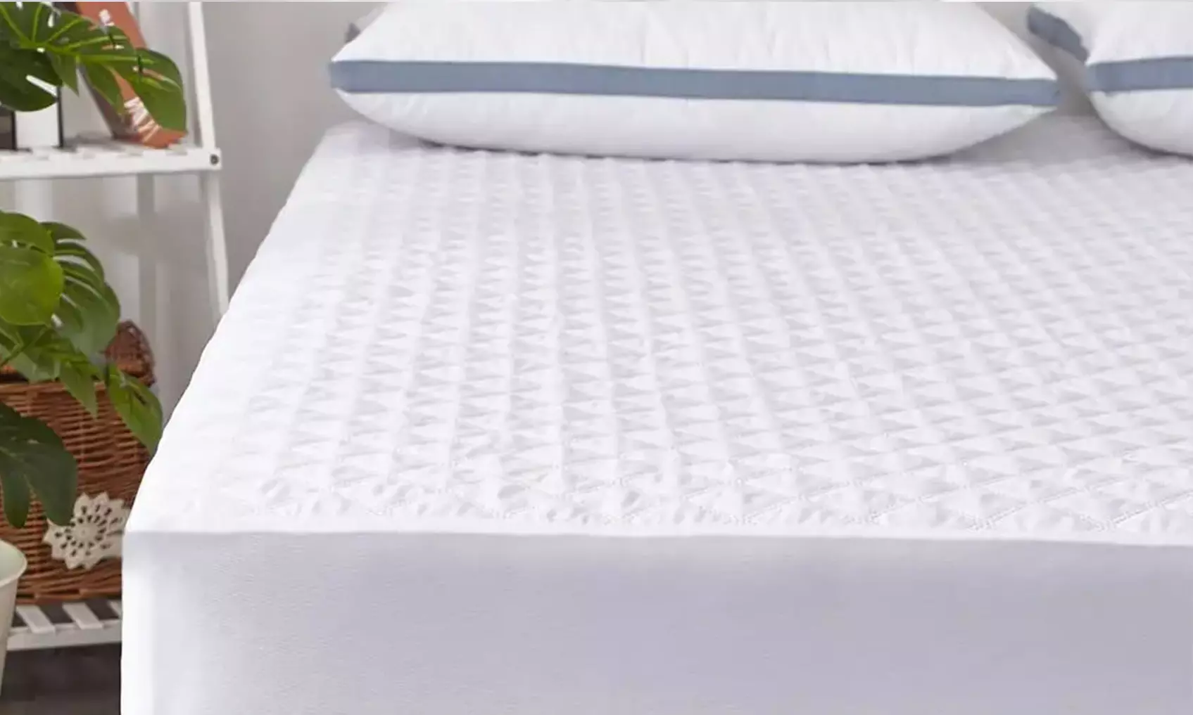 Waterdichte, gewatteerde matrasbeschermer