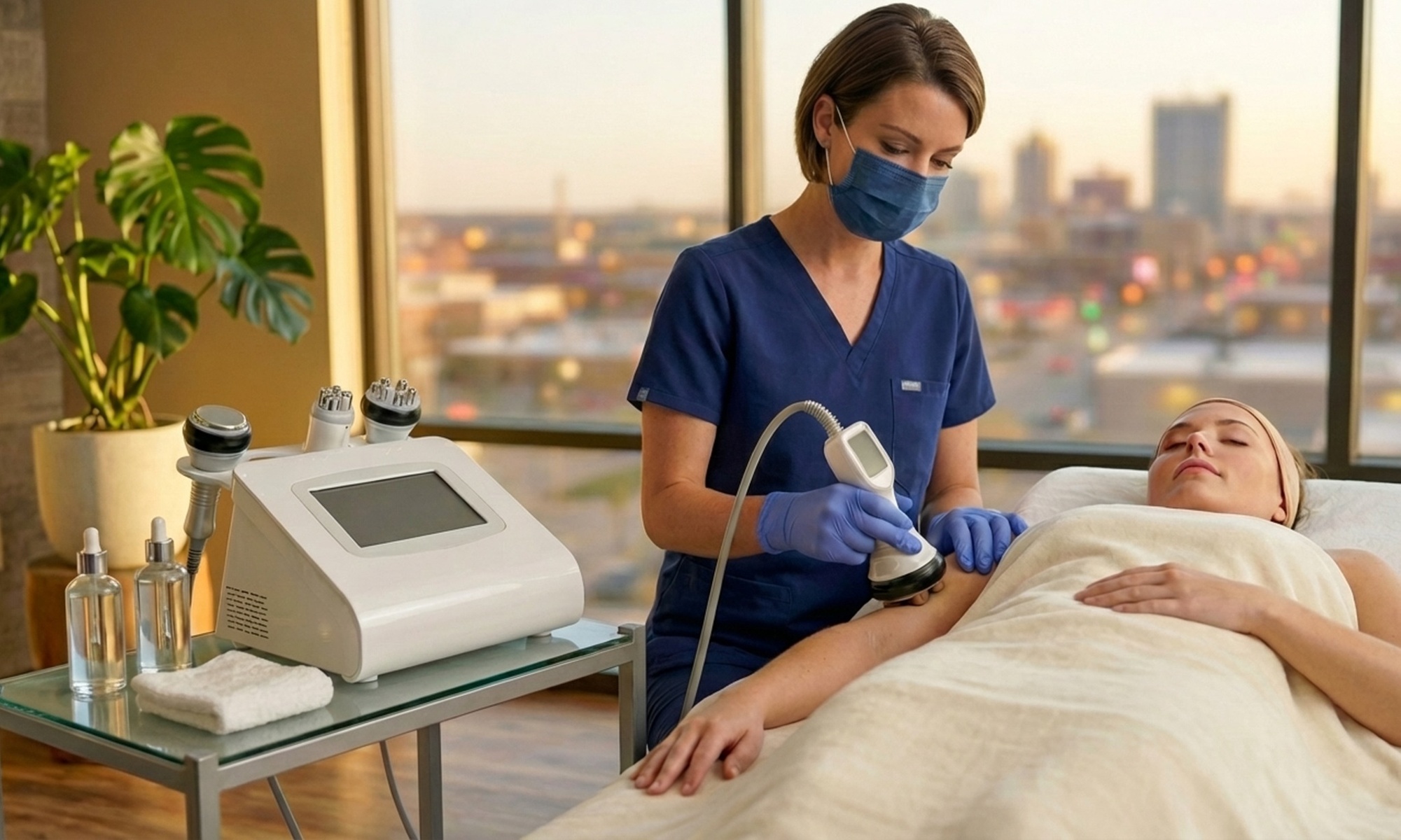 One, Three or Eight Fat Cavitation and Radiofrequency Sessions