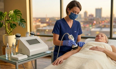 1 Fat Cavitation & Radiofrequency Session - Mother Earth Aesthetics