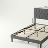 Image 16: Levede Minimalist Upholstered Bed Frame Collection