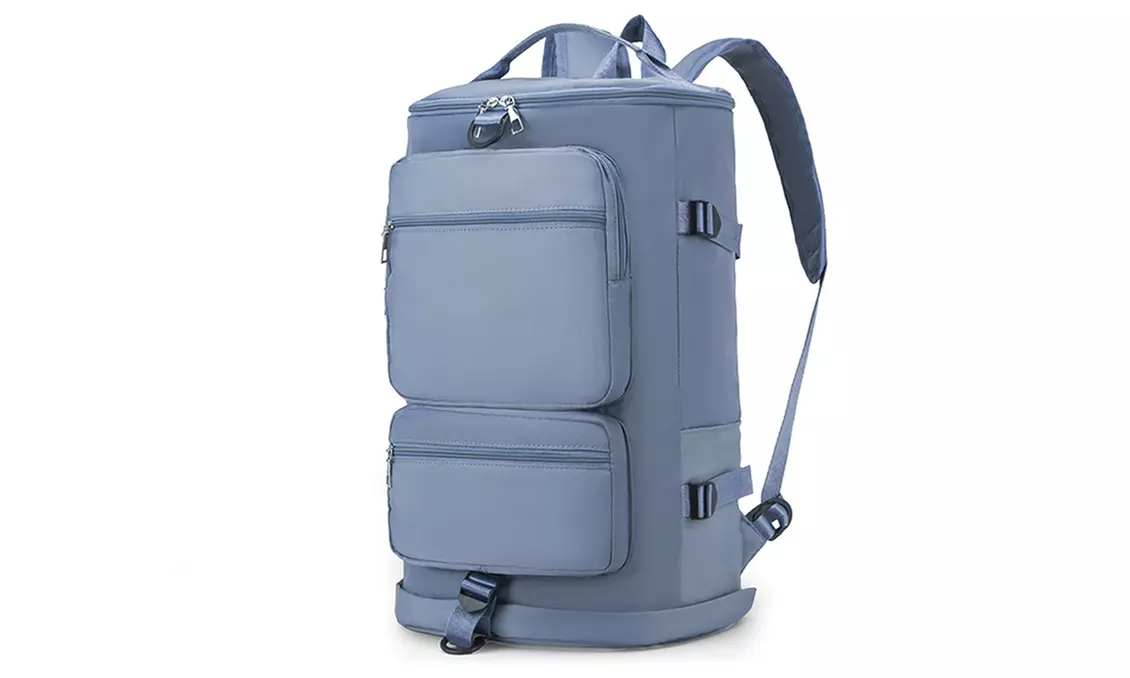 Water Repellent Travel Duffle Bag Gym Backpack