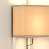 Image 20: HOMCOM Corner Floor Lamp with Shelves