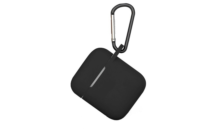 Image 4: AirPods Silicone Case Cover Protective Skin for Apple Airpod Charging Case