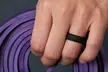 10pcs Men Durable Silicone Wedding Ring Affordable Fashion Rubber Wedding Band - Second Medium