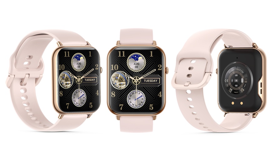 Image 11: Bluetooth Smart Watch 2.1" Touch Screen Heartrate Blood Pressure