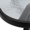 Image 28: Garden Rippled Tempered Glass Table Set