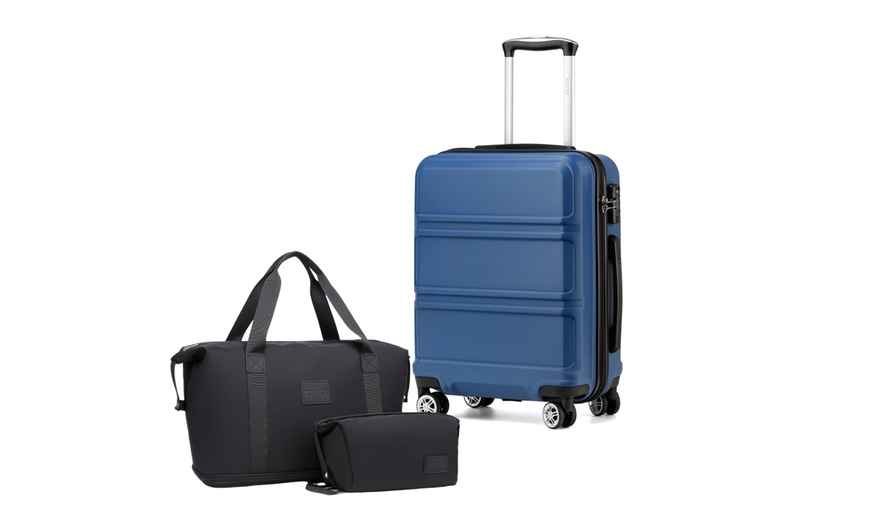 Image 7: Kono Kabinen-Koffer inkl. Reisetasche und Kulturbeutel