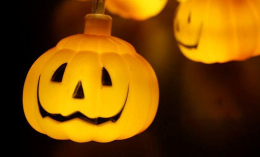 Image 6: Halloween Decoration LED Pumpkin Light String