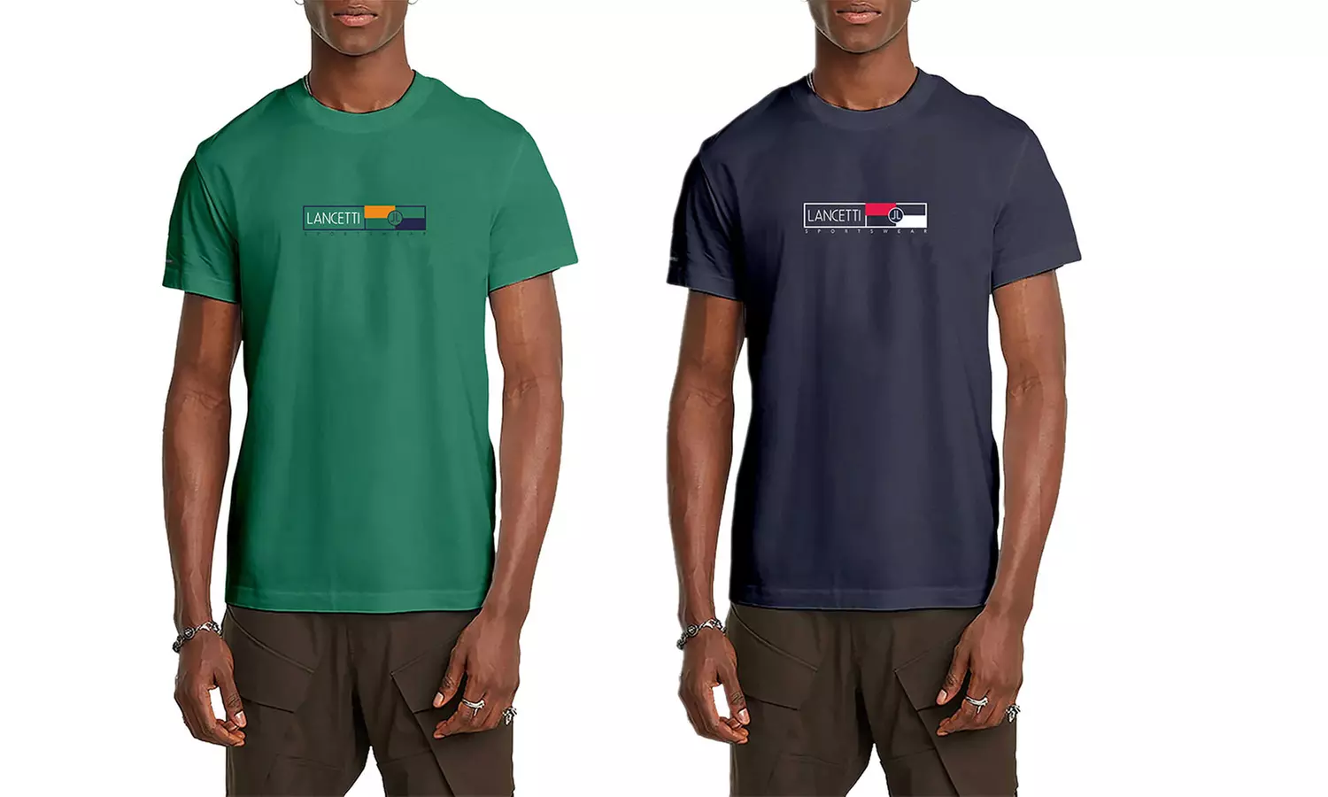 Set di 2 t-shirt Lancetti