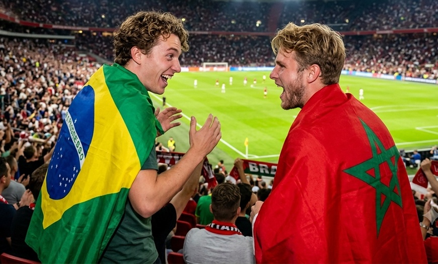 Image 14: Custom World Cup Flag Capes and Flags - Up to 83% Off