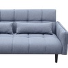 Image 3: DS Living Bello 2 Seater Sofa Bed in Grey or Silver