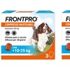 Image 8: 3, 6 o 9 compresse Frontpro per cani contro pulci e zecche