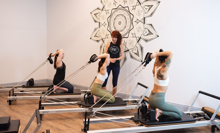 Image 1: 5 Sessions of Mat Pilates, Pilates Reformer, Yoga or Barre and More