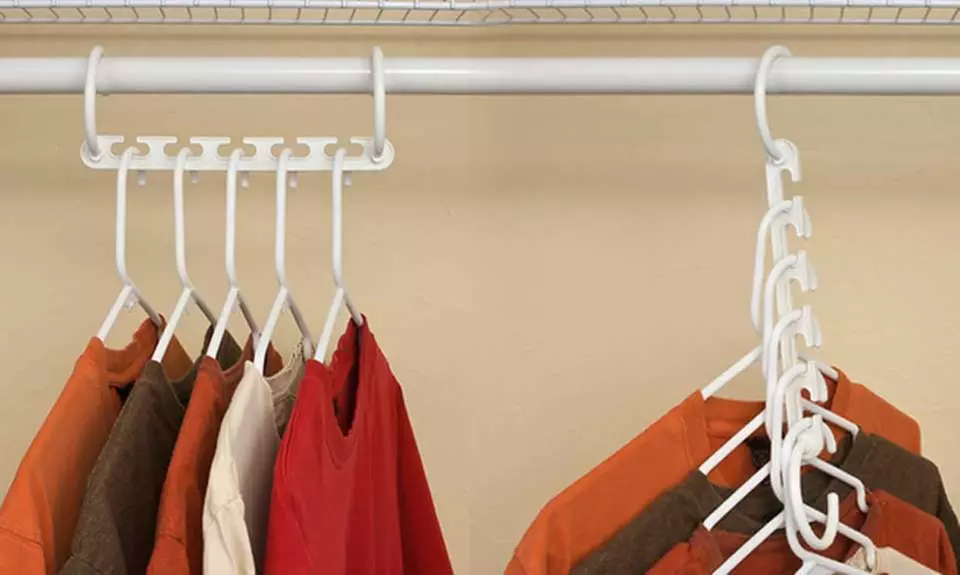 5er- oder 10er-Set platzsparende Aufhänger - Second Medium