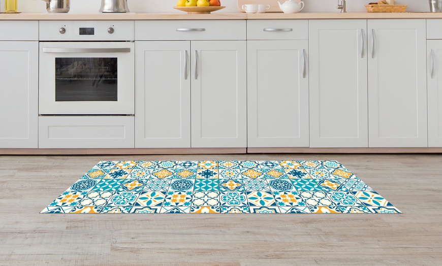 Image 20: Non-Slip Kitchen Runner Rug with Digital Print 