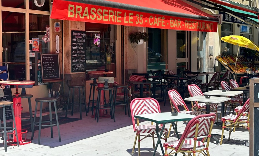 Image 1: Menu niçois EPD à la Brasserie le 35
