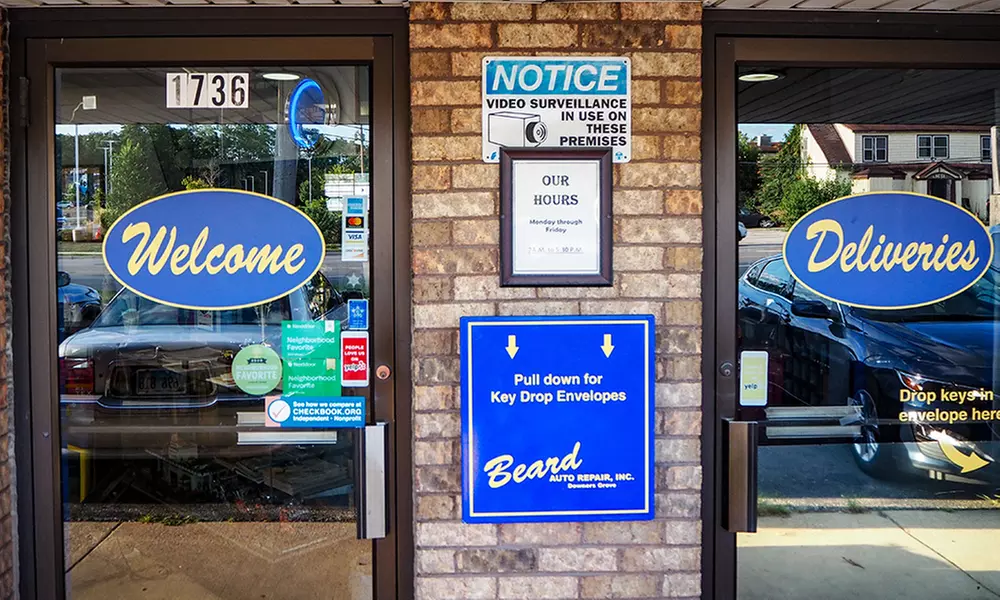 High-End Euro Import Synthetic or Conventional Oil Change 5 Quarts at Beard Auto Repair (Up to 29% Off) - Second Medium