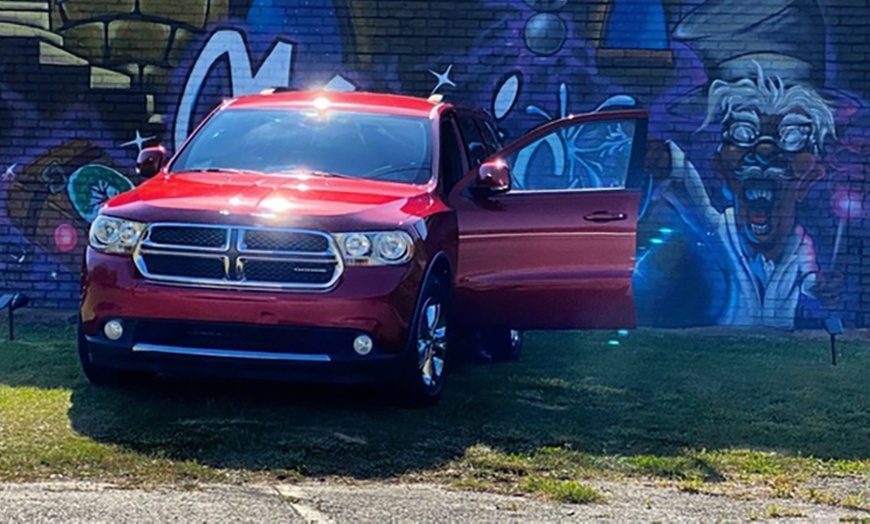 Image 1: One, Three or Five Inside and Out Basic Car Washes (Any Size)