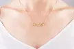 Custom 925 Sterling Silver Name Necklace at Justyling with Up To 89% Off - Image 3
