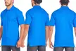 Men's 100% Cotton Polo with Ribbed Collar & Notched Hem - Second Medium