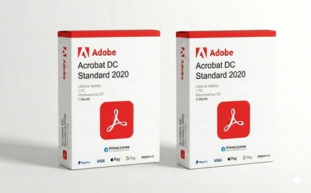 Adobe Acrobat DC Standard Subscription (1 Month) - Adobe Acrobat Standard DC