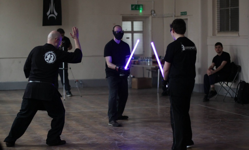 Image 5: UK Light Saber Combat Experience – 2-Hour Training for Just £5