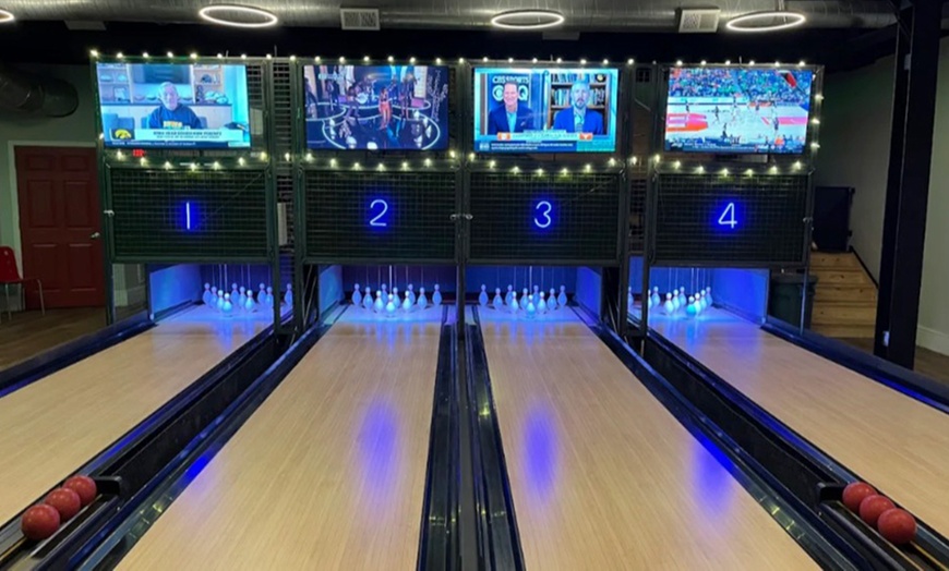 Image 6: 1-Hour Duckpin Bowling Lane Rental for up to 4