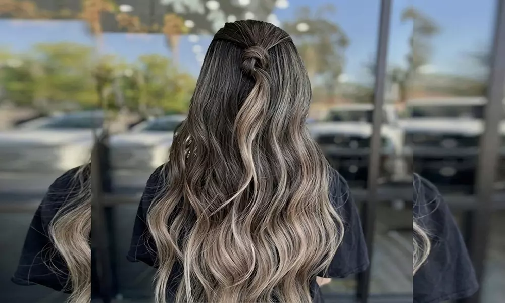 Professional Balayage Hair Color with Styling or Treatment
