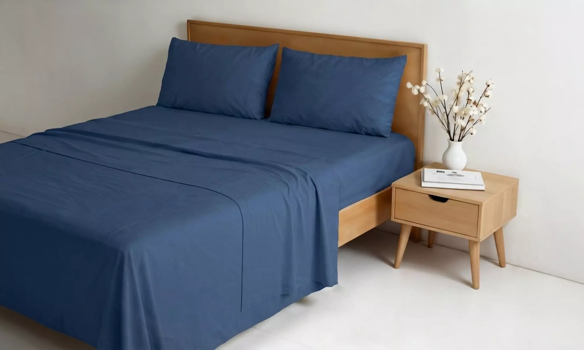 'Water Washed' beddengoedset voor tweepersoonsbed