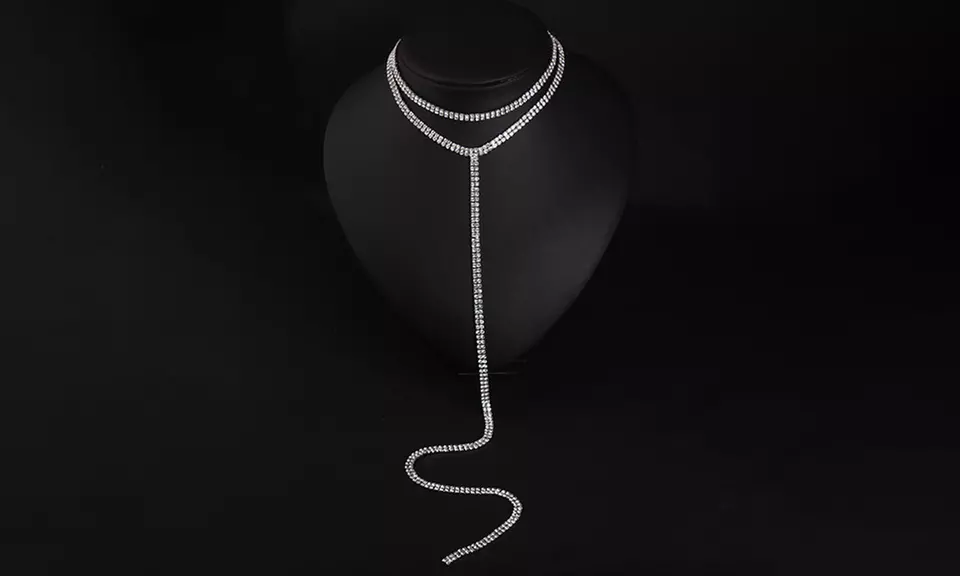 Collier double ras du cou modèle Graciela - Second Medium
