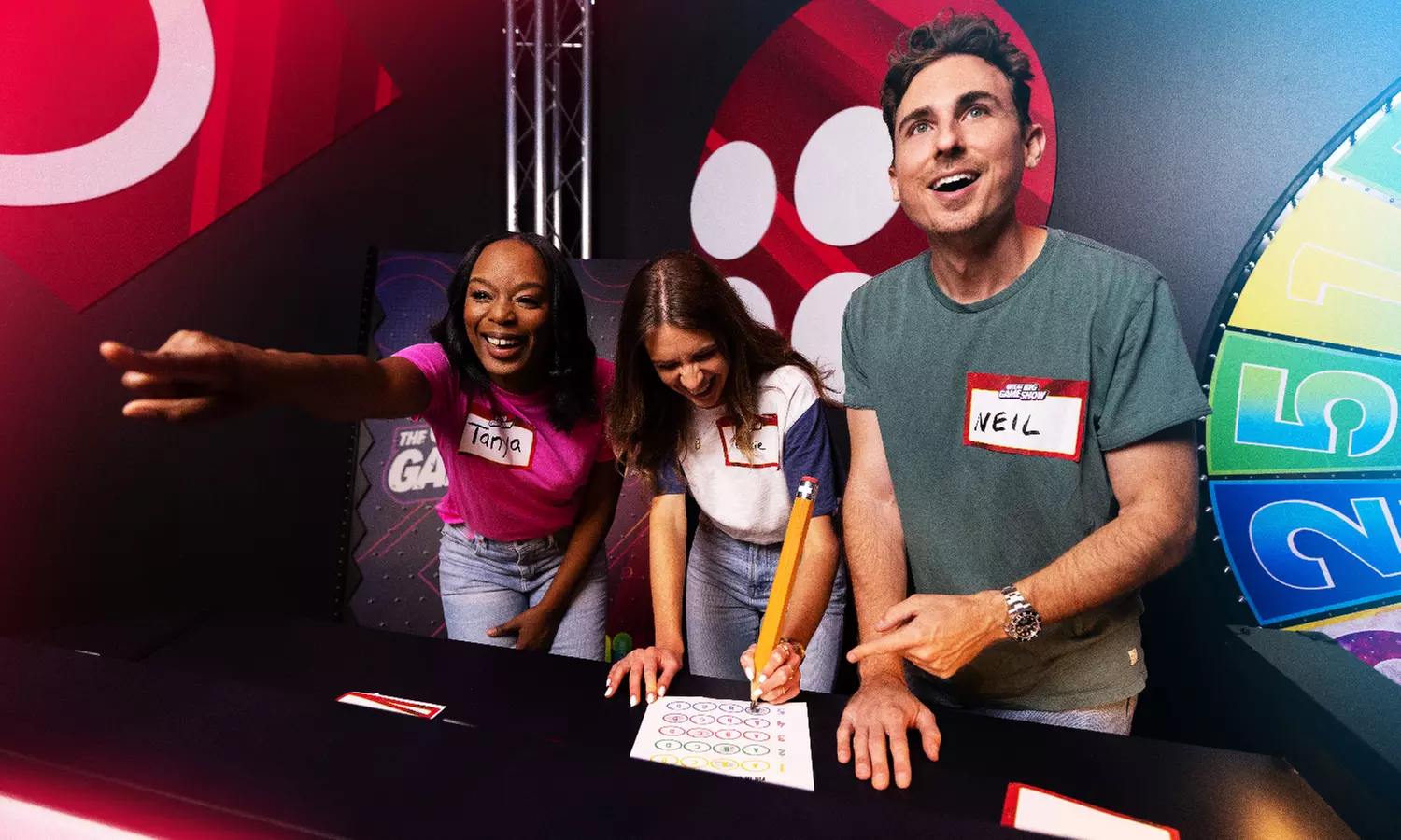 Great Big Game Show - Vegas for 4, 8, 14 People