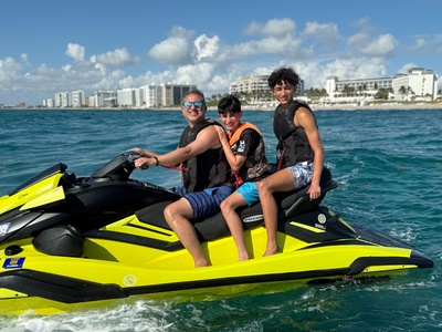 1 Hour Family Jet Ski Rental (Up to 2 Adults and 1 Child) - NOS Waterrentals Delray Beach, FL
