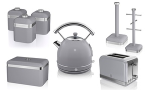 Swan Eight-Piece Kitchen Set