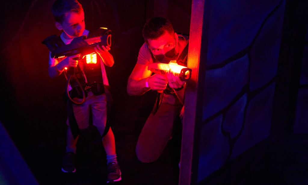 Indoor Laser Tag Experience At Tr88house @bluewaters Island