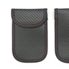 Image 4: 2 Pack Set Car Key Shielding Cases Keyless RFID Blocking Bags-716717X2