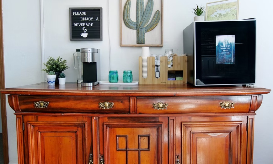 Image 5: Relax by the pool with lake views and mountain breezes
