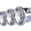 Image 7: 3Pcs ItBelongs2U Metal Jewelry Anal Plugs Trainer Beginners Advanced Users