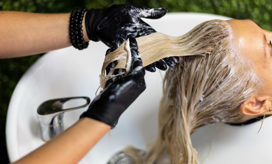 Image 2: Shampoo, Hair Cut & Blow Dry with Optional Highlights or Color