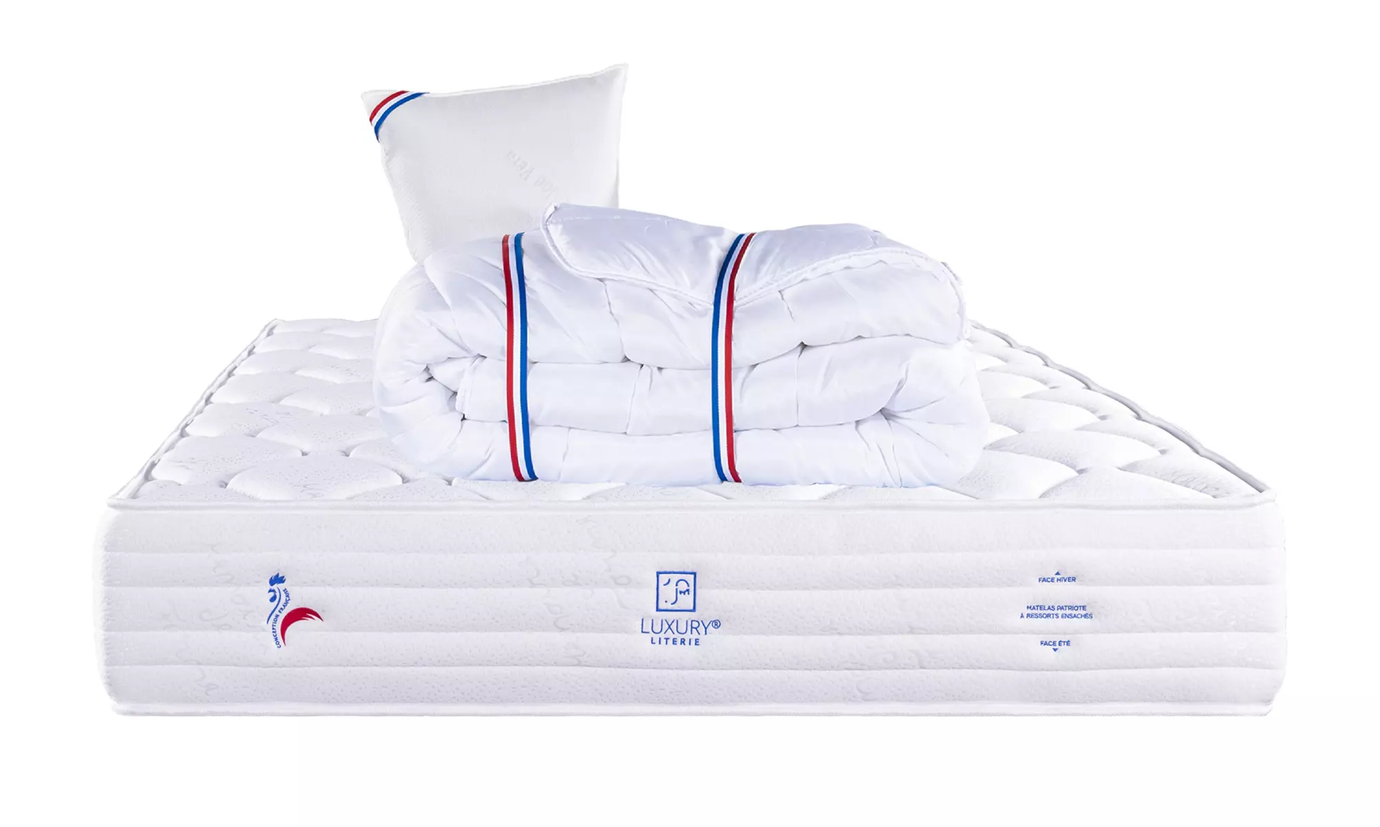 Colchón de espuma Patriote, firmeza 7/10, 26 cm de espesor