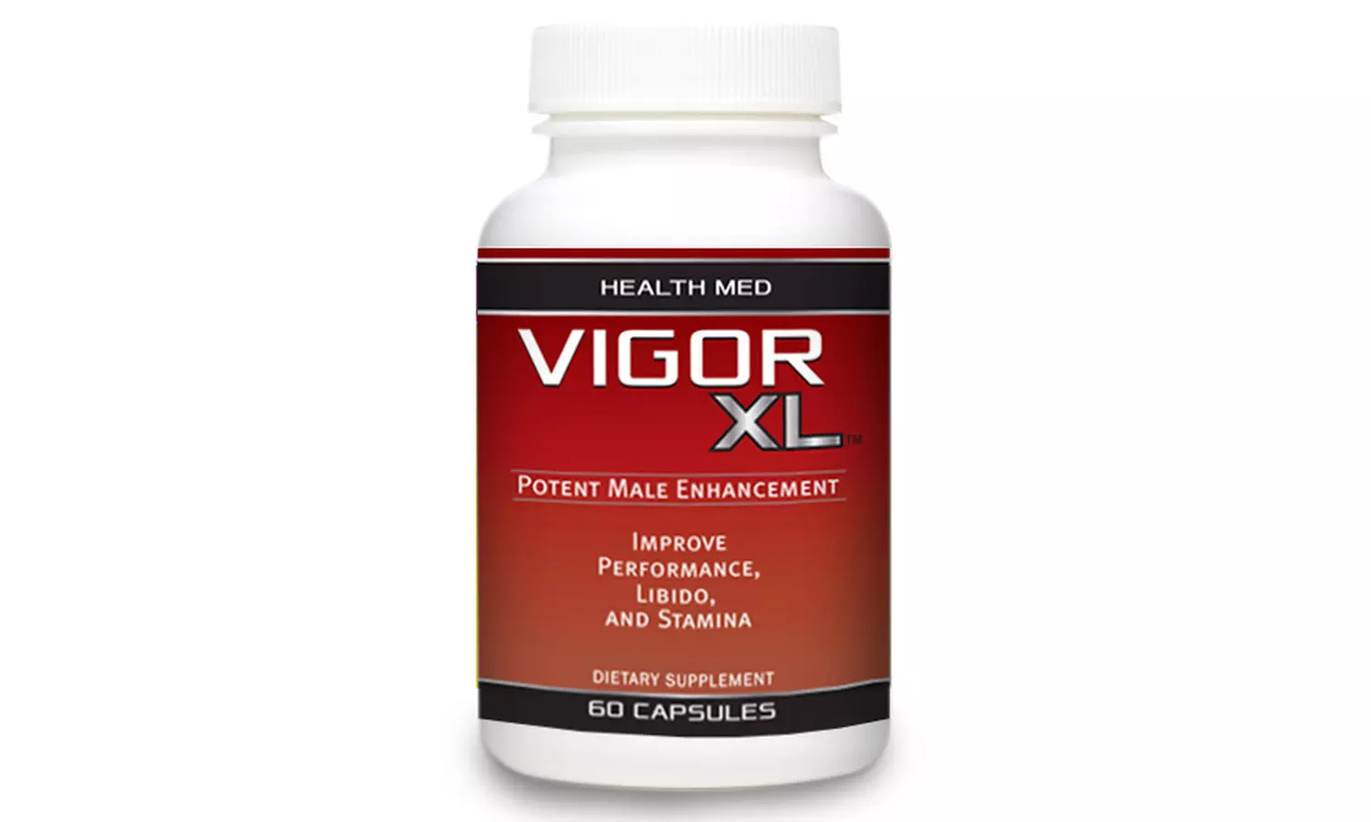 Health Med Vigor XL Powerful Male Enhancement and Sexual Aid (60-Count) - Primary Image