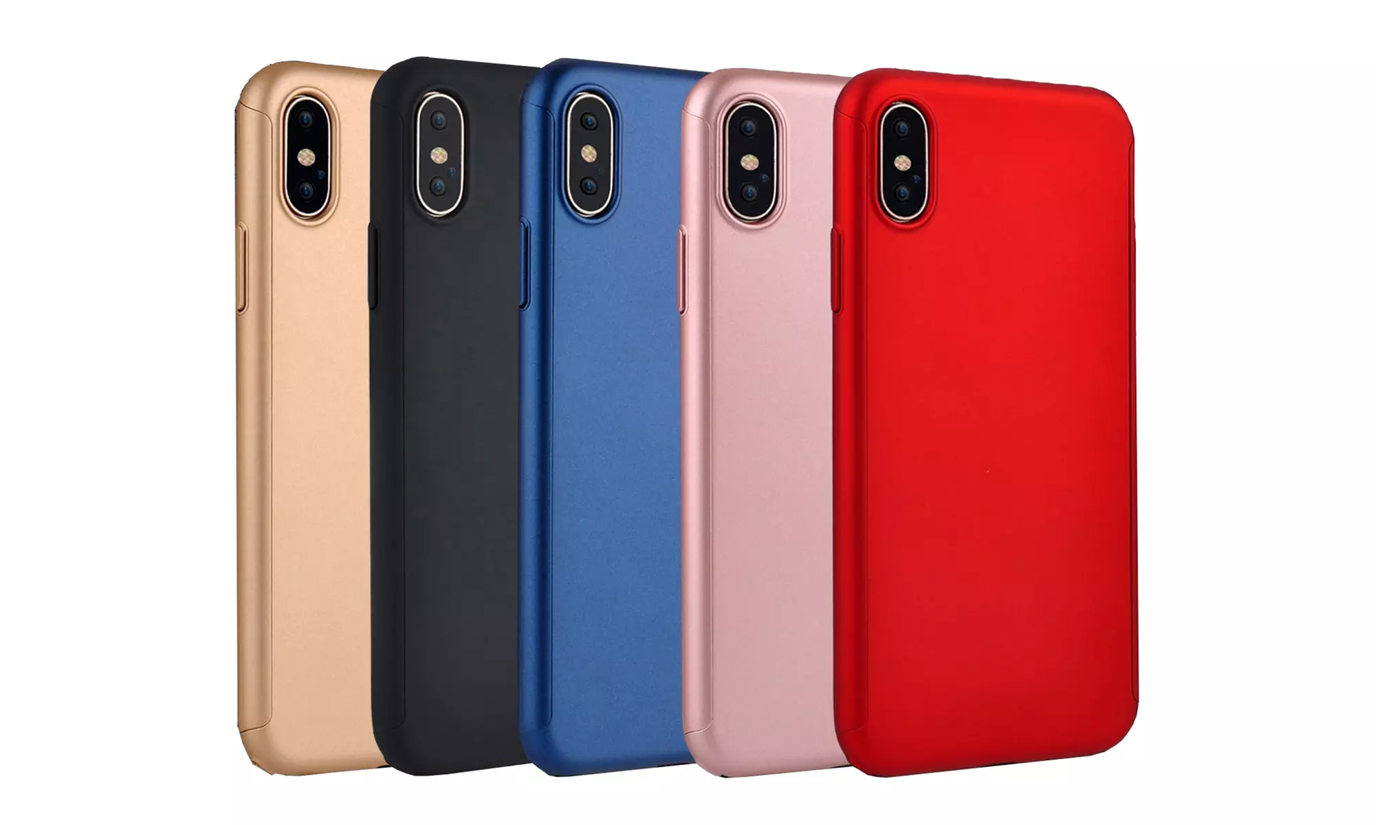 Custodia protettiva per iPhone disponibile in 5 colori e vari modelli, con spedizione gratuita - Primary Image