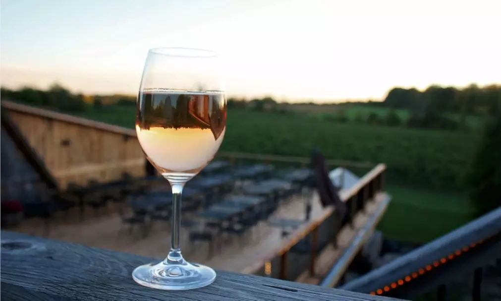 Wine Tasting, Cheese, and Tour One, Two, or Four at Calamus Estate Property (Up to 35% Off)  - Primary Image