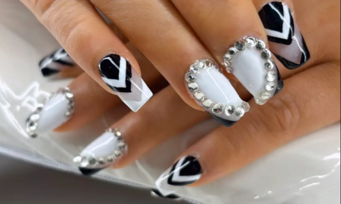 Full Set Acrylics, Gel X Full Set, 0r Manicure & Pedicure w Gel Polish