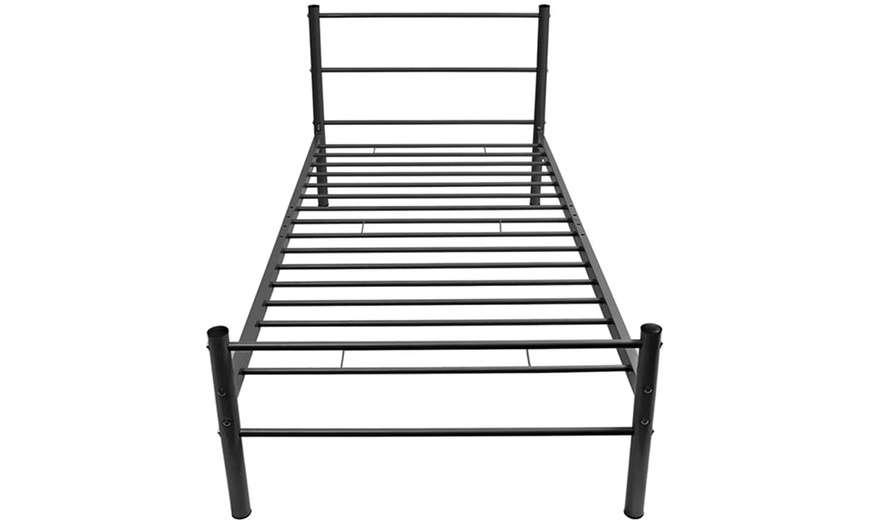 Image 13: Metalen bedframe 