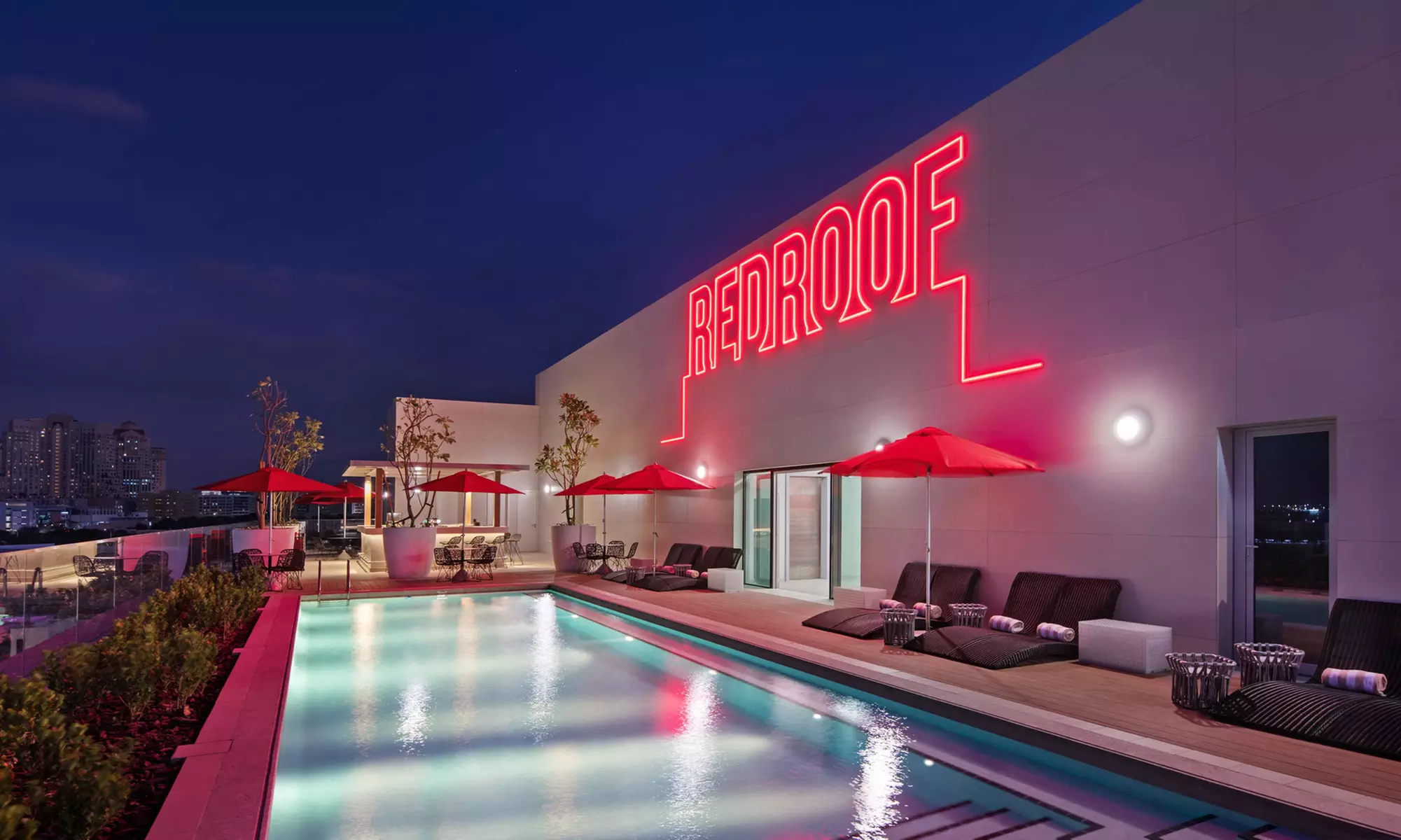 Poolside Escape with Rooftop Views, F&B Credit & Live DJ Entertainment
