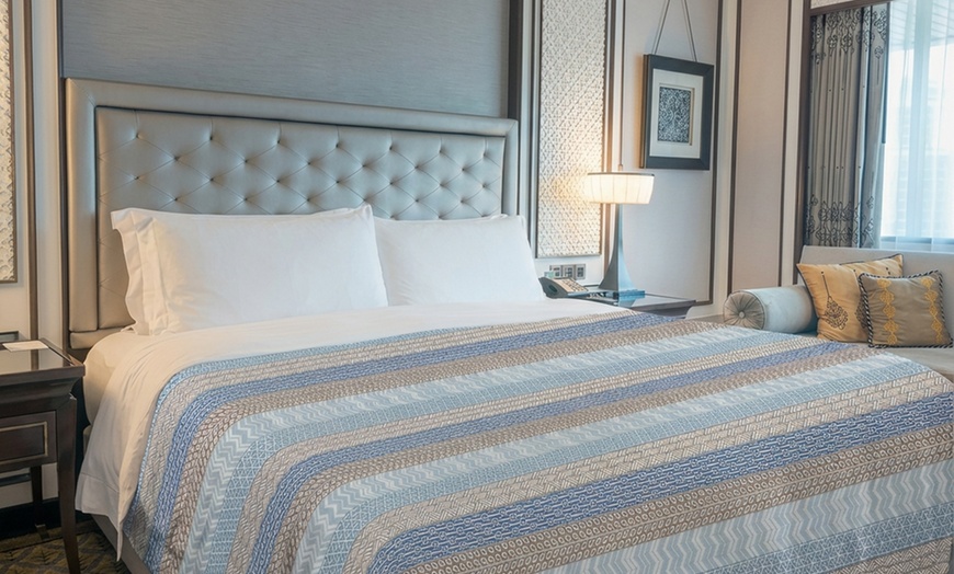 Image 18: 100% Cotton Sheet with Assorted Patterns